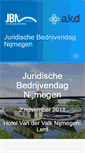 Mobile Screenshot of juridischebedrijvendag.nl